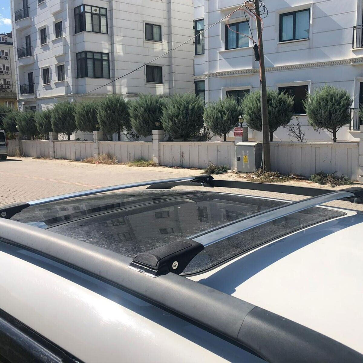 Cross Bars Roof Rack Silver Fit Volvo 850 Wagon/Estate 19921997 Roof