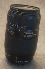 Tamron AF 70-300mm 1:4-5.6 LD Tele-Macro 1:2 Lens Promaster 62mm UV