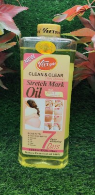 Veet Gold Stretch Mark Oil 1000ml