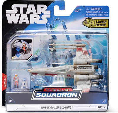 マイクロ・ギャラクシー　Xウィング　#0015　ルークver Jazwares Star Wars Micro Galaxy Squadron - Luke Skywalker's X-Wing