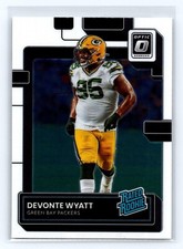 Devonte Wyatt 2022 Donruss Optic Football Rated Rookies #255 Packers RC