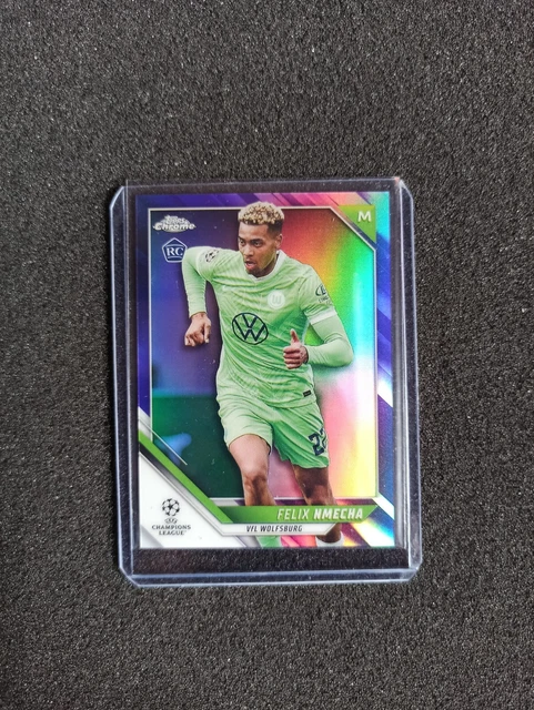 Felix Nmecha 2021-22 Topps Chrome UCL  #170 Purple Refractor /250 RC Rookie