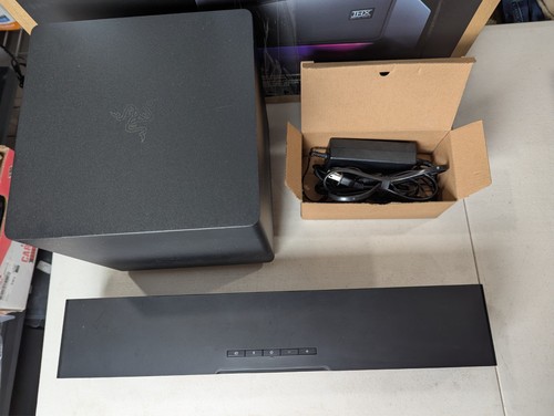 Enceintes gaming Bluetooth Razer Leviathan V2 (2 pièces) noires testées et fonctionnelles #1 - Photo 5/13