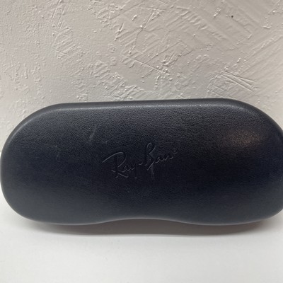 Authentic Ray Ban Large Hard Clamshell Eyeglasses Sunglass Case Used A/8