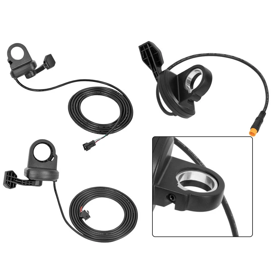Ebike Daumengas Drehgriff Wasserdicht Verbinder Rutschfest Strukturierter Griff - Bild 2 von 4