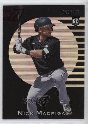 2021 Panini Chronicles Zenith Red /199 Nick Madrigal #10 Rookie RC 0q3