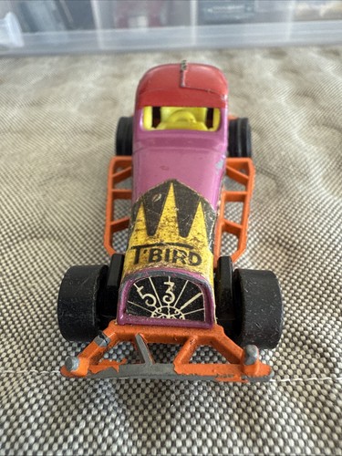 Corgi Rockets Todd Sweeney T-Bird Auto Vintage 1970’s #2 Lic Plate 531 - Bild 3 von 11