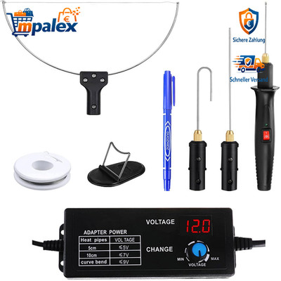 Styroporschneider 4in1 Digital Spannungsregler Schaumstoff Heißdraht Set 220V