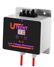 Low Voltage Disconnect Controller - 12V-40V DC-AC Smart Battery - LVC DC-AC