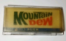 1970s Vintage Dixie Narco 304 Vending Machine Mountain Dew PUSH BUTTON Selection