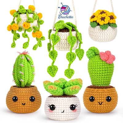 Crochetta Crochet Kit for Beginners, Crochet Starter Kits for Adults, Amigurumi