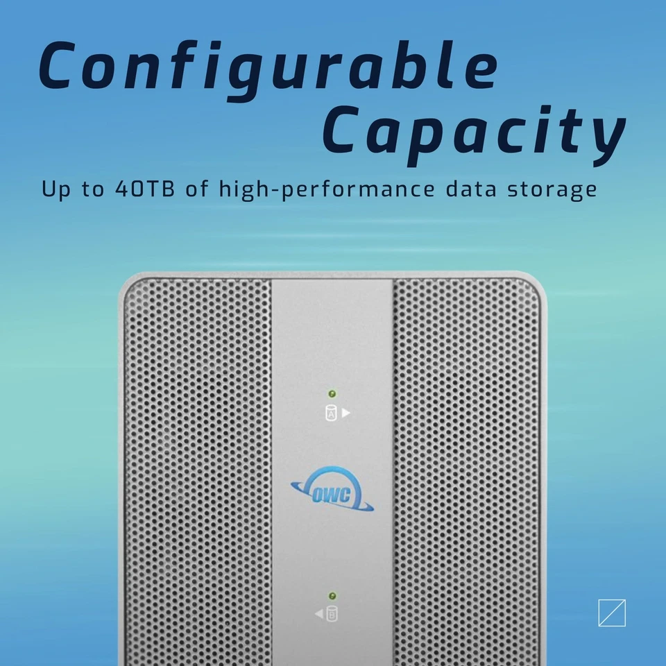 OWC Mercury Elite Pro Dual USB-C/Thunderbolt 3 External Raid Storage Enclosure - Image 4 of 4