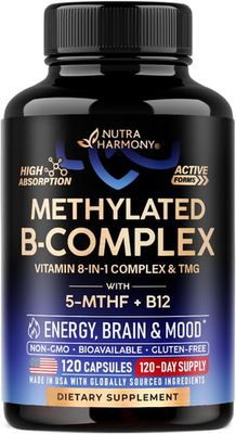 #ad #ad Vitamin B Complex Methylated B Complex with Methylfolate amp; B12 Bioavailable $17.73