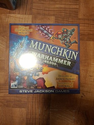 Munchkin Warhammer 40,000 40K Card Game by Steve Jackson Games New Unplayed 