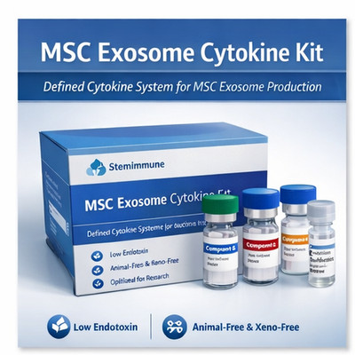 MSC Exosome Cytokine Kit | Defined MSC Conditioning System | Exosome Production