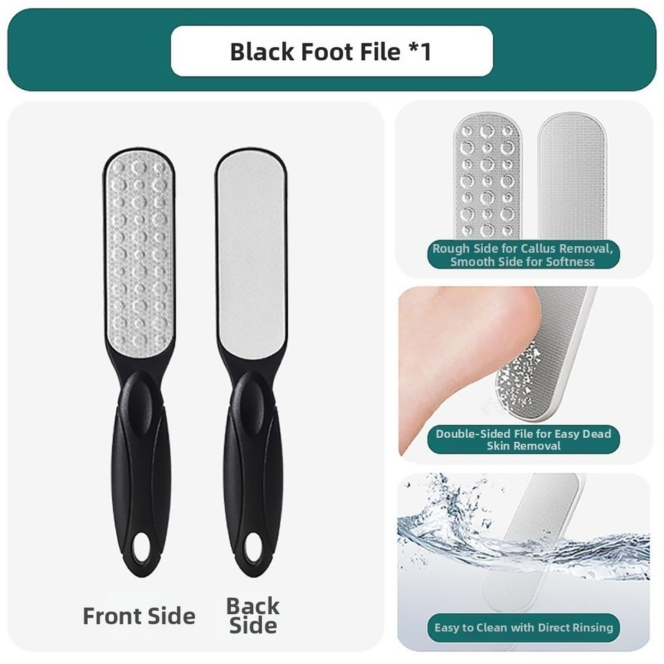 Stainless Steel Dual-Sided Foot Grinder for Targeted Callus Removal ...