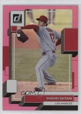 2022 Panini Donruss Variation Holo Pink Shohei Ohtani (Pitching) #147 9fn