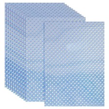 12x8in Printable Holographic Sticker Paper 12 Sheets Large Droplet Pattern