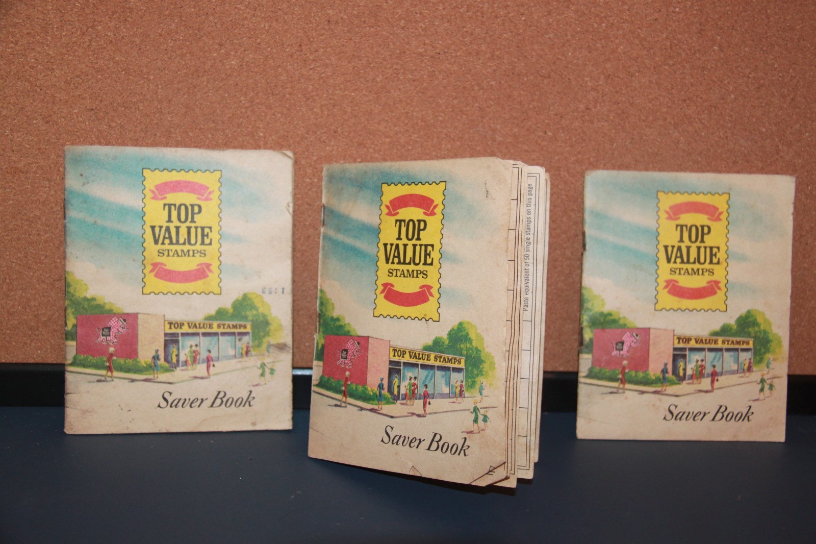 TOP VALUE STAMPS SAVER BOOK LOT