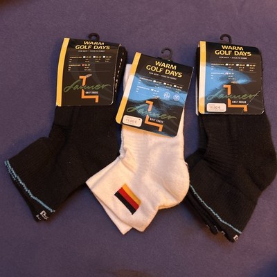 Lanner Golfsocken 46-47 Herren 3 Paar Socken Sportsocken Neu