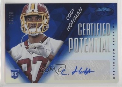 2014 Certified Blue /99 Cody Hoffman #P-CO Rookie Auto RC 0f6