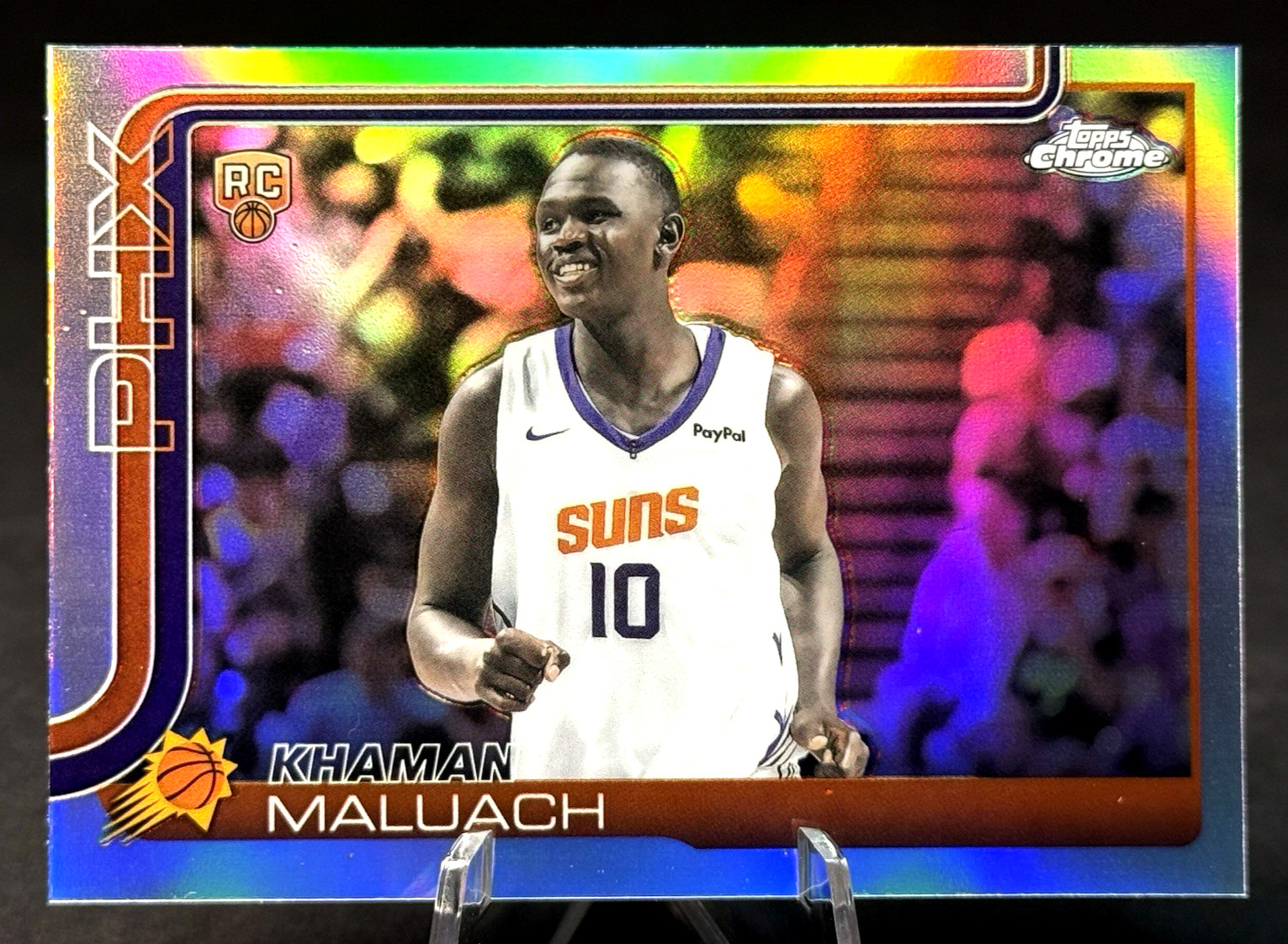 2025-26 Topps Chrome - Khaman Maluach Refractor Rookie RC #260