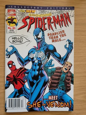 Astonishing Spider-Man #45 Zustand 1+ Marvel UK Panini Comics 1999