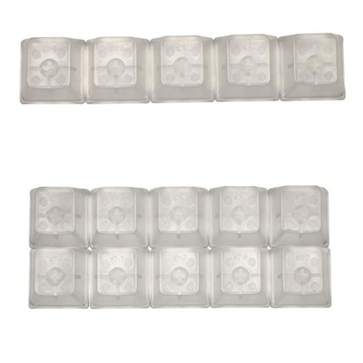 Transparent Keycap CherryProfile Thick ABS Backlit Keycap Set R4 Matte Keycaps