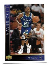 LAFAYETTE FAT LEVER 1993-94 UPPER DECK CARD NEAR MINT CONDITION