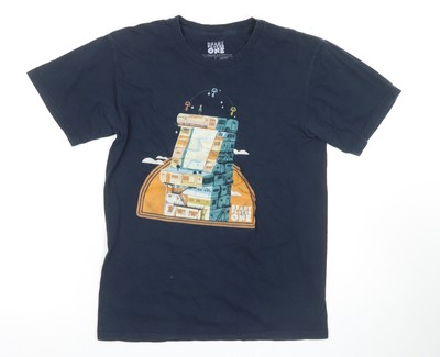 Loot Crate Herren T-Shirt Blau S Ready Player One