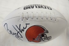 Bernie Kosar Cleveland Browns Signed Football Beckett