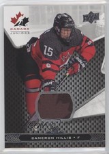 2018 Upper Deck Team Canada Juniors Team Canada Jerseys Cameron Hillis #43 x3l