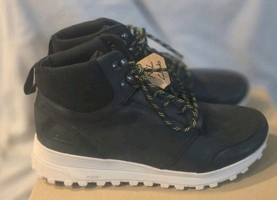 Clarks ATL Trek Up WP Leather Boots 2616837 Black Men Size 11 Preowned With Box