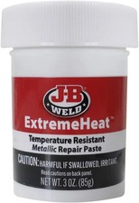 JB WELD EXTREME HEAT 1000�F 538�C HIGH HEAT PASTE EXHAUST MANIFOLDS STEEL METAL