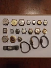 VINTAGE TIMEX WATCH PARTS LOT (HEAVY DAMAGED..MISSING PARTS, ECT) FOR PARTS ONLY