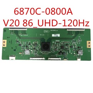 6870C-0800A V20 86_UHD-120Hz T-CON Board 6870C 0800A Plate For TV   Board #F14