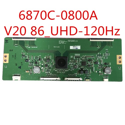6870C-0800A V20 86_UHD-120Hz T-CON Board 6870C 0800A Plate For TV   Board #F14