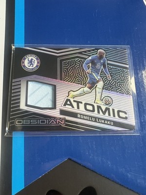 Panini Obsidian 2021/22 - Romelu Lukaku Atomic Patch Purple Etch /75