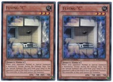 2x Fliegendes "C" - (JOTL-ENDE2 - Limitierte Auflage - Ultra Rare) - NM - Yugioh