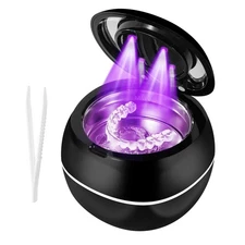 Dental Ultrasonic Retainer Cleaner Machine: 42KHz 28W 180ml,Dental Cleaning P...