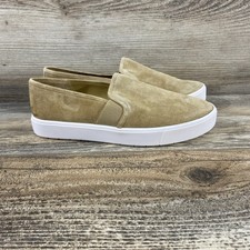 Vince Blair Leather Slip On Casual Sneakers Women  s Size 7 M.