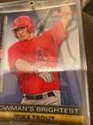 New Listing2011 Bowman - Bowman's Brightest Mike Trout Rc This a 3 card Mystery Pack