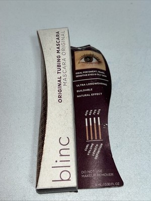 New Blinc Original Tubing Mascara Dark Brown Damaged Box 