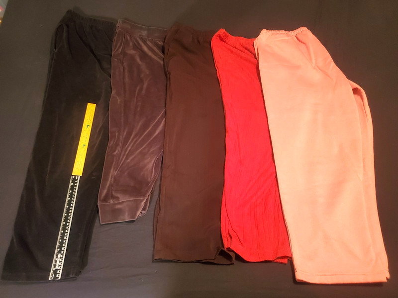 Lot of 5 Womens Pants  XL 16 18, St. Johns Bay, Terra and Sky, Blair sport L@@K!