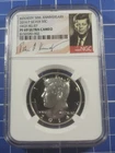 2014-P 50c Silver Proof Kennedy High Relief NGC PF69 Ultra Cameo