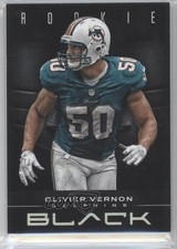2012 Panini Black Rookie 197/349 Olivier Vernon #175 0b3