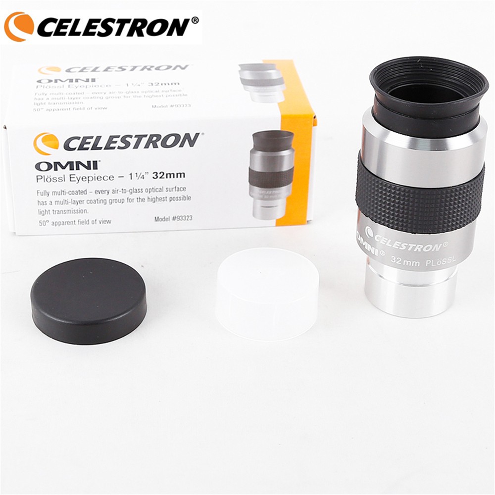 Celestron 1.25" Omni Plossl Eyepiece 4/6/9/12/15/32/40mm for Astronomy Telescope