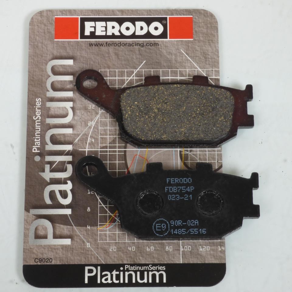 Plaquette de frein Ferodo Honda 1100 CB endurance thermique et friction stable