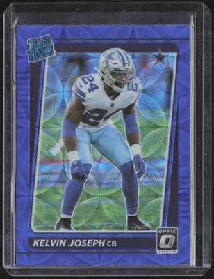 Kelvin Joseph #250 Blue Scope Rookie RC 2021 Donruss Optic *HOT*