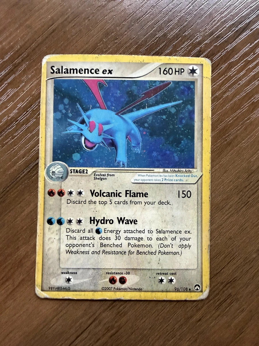 salamence ex pokemon card value EX Dragon 19 Salamence CGC 9 - Subgrades main image 1